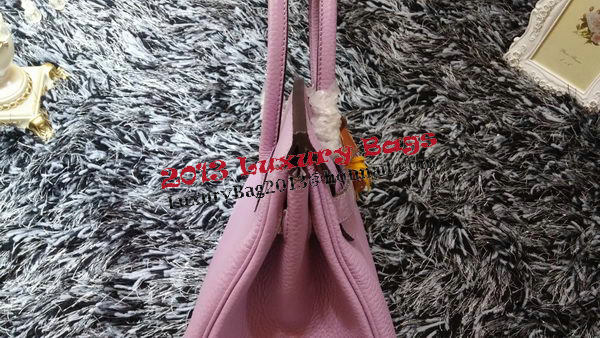 Hermes Birkin 30CM Tote Bags Litchi Leather H30LI Lavender Hermes Birkin 30CM Tote Bags Litchi Leather H30LI Lavender
