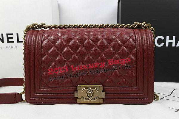 Boy Chanel Flap Bag Original Burgundy Cannage Pattern A67025 Gold Boy Chanel Flap Bag Original Burgundy Cannage Pattern A67025 Gold