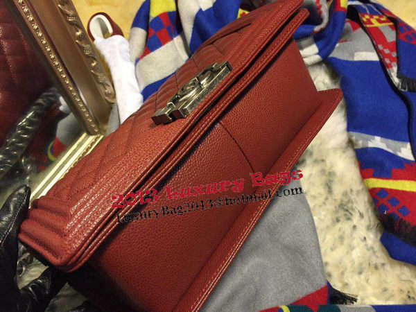Boy Chanel Flap Shoulder Bag Cannage Pattern A67086 Burgundy Boy Chanel Flap Shoulder Bag Cannage Pattern A67086 Burgundy