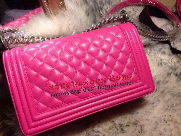 Boy Chanel Flap Shoulder Bag Sheepskin Leather A67086 Rose Boy Chanel Flap Shoulder Bag Sheepskin Leather A67086 Rose