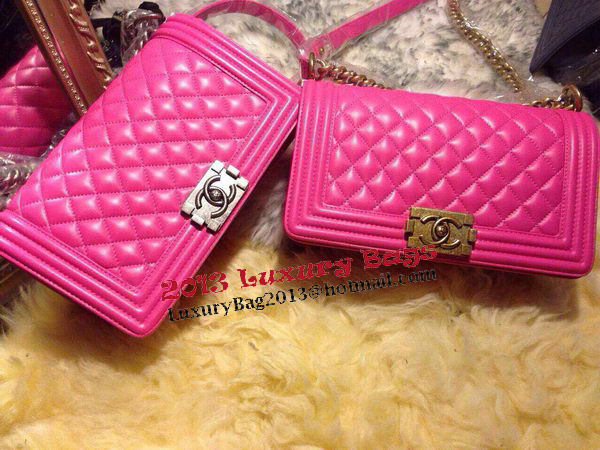 Boy Chanel Flap Shoulder Bag Sheepskin Leather A67086 Rose Boy Chanel Flap Shoulder Bag Sheepskin Leather A67086 Rose