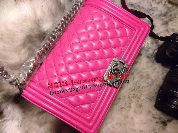 Boy Chanel Flap Shoulder Bag Sheepskin Leather A67086 Rose Boy Chanel Flap Shoulder Bag Sheepskin Leather A67086 Rose