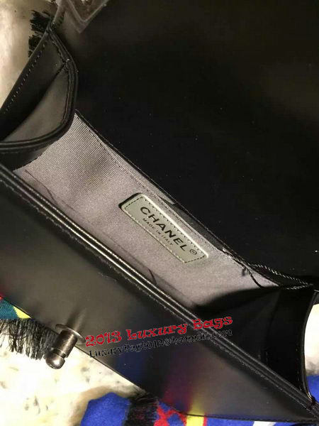 Boy Chanel Flap Shoulder Bags Sheepskin Leather A67085 Black Boy Chanel Flap Shoulder Bags Sheepskin Leather A67085 Black