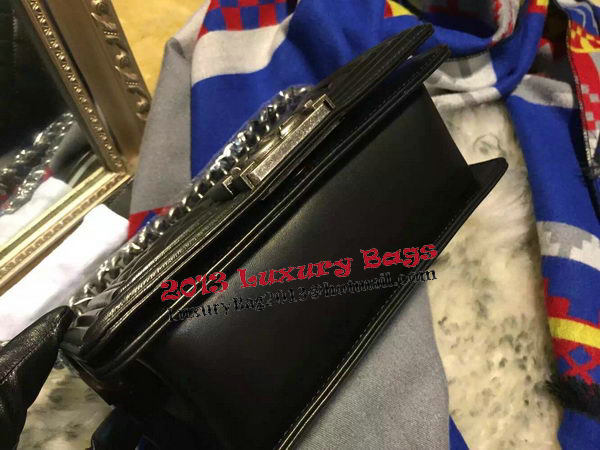 Boy Chanel Flap Shoulder Bags Sheepskin Leather A67085 Black Boy Chanel Flap Shoulder Bags Sheepskin Leather A67085 Black