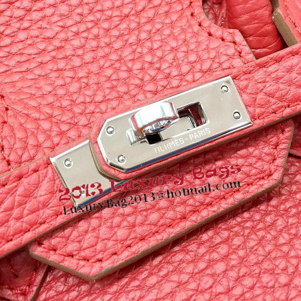 Hermes Birkin 25CM Tote Bag Original Leather H25T Red Hermes Birkin 25CM Tote Bag Original Leather H25T Red