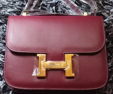 Hermes Constance Bag Smooth Leather H9998S Burgundy Hermes Constance Bag Smooth Leather H9998S Burgundy