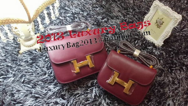 Hermes Constance Bag Smooth Leather H9998S Burgundy Hermes Constance Bag Smooth Leather H9998S Burgundy