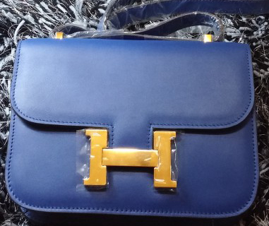 Hermes Constance Bag Smooth Leather H9998S Royal Hermes Constance Bag Smooth Leather H9998S Royal