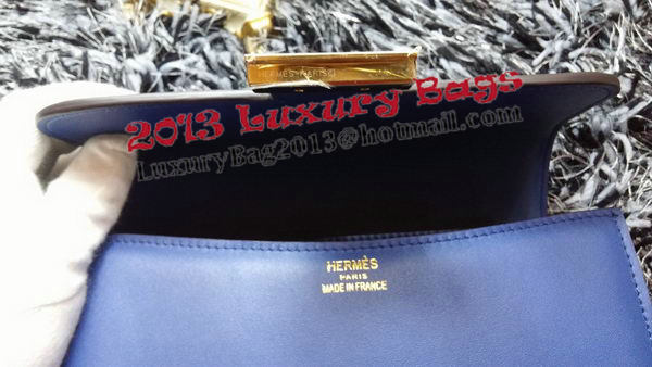 Hermes Constance Bag Smooth Leather H9998S Royal Hermes Constance Bag Smooth Leather H9998S Royal