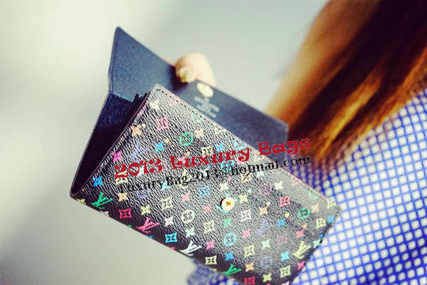 Louis Vuitton M60734 Monogram Multicolore Sarah Wallet Louis Vuitton M60734 Monogram Multicolore Sarah Wallet