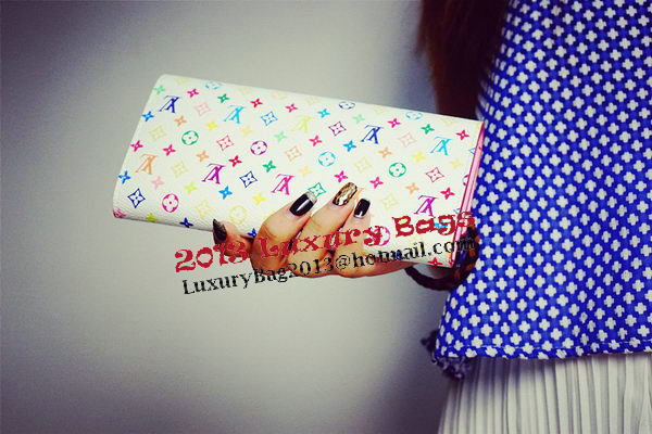 Louis Vuitton M60734 Monogram Multicolore Sarah Wallet Louis Vuitton M60734 Monogram Multicolore Sarah Wallet