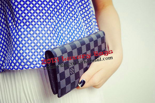 Louis Vuitton Monogram Damier Canvas Brazza Wallet LV62665 Louis Vuitton Monogram Damier Canvas Brazza Wallet LV62665