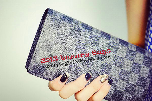 Louis Vuitton Monogram Damier Canvas Brazza Wallet LV62665 Louis Vuitton Monogram Damier Canvas Brazza Wallet LV62665