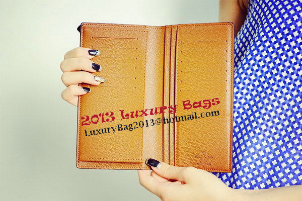 Louis Vuitton Monogram Damier Canvas Brazza Wallet LV62665 Louis Vuitton Monogram Damier Canvas Brazza Wallet LV62665