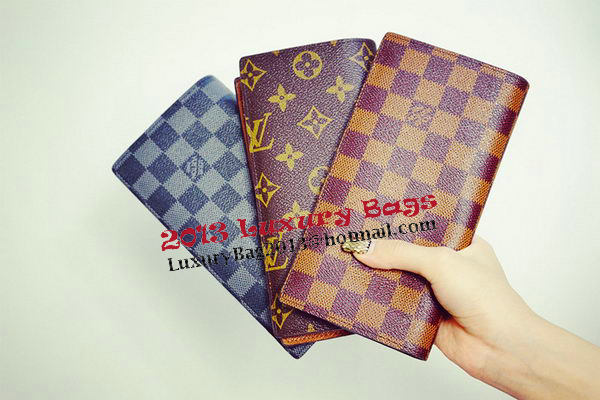 Louis Vuitton Monogram Damier Canvas Brazza Wallet LV62665 Louis Vuitton Monogram Damier Canvas Brazza Wallet LV62665