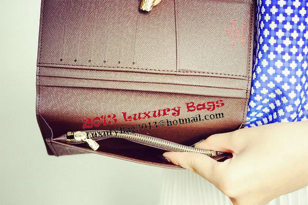 Louis Vuitton Monogram Damier Canvas Brazza Wallet LV62665 Louis Vuitton Monogram Damier Canvas Brazza Wallet LV62665