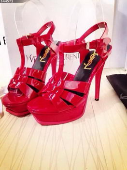 Yves Saint Laurent 130mm Pump Sandals Patent YSL250LWR Red Yves Saint Laurent 130mm Pump Sandals Patent YSL250LWR Red
