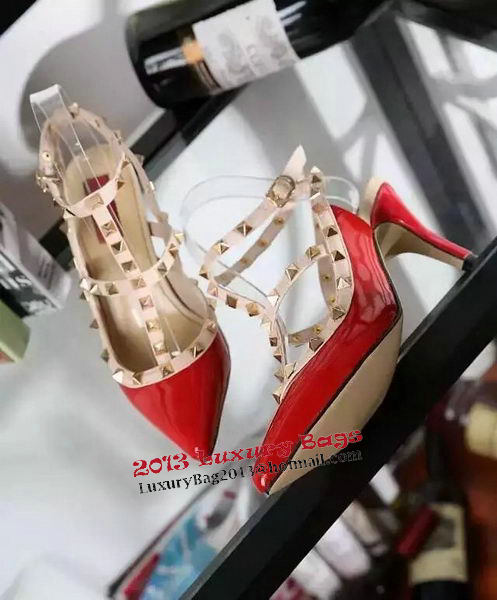 Valentino Patent Leather Pump VT488 Red Valentino Patent Leather Pump VT488 Red