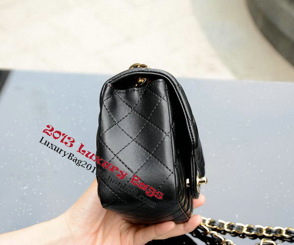 Chanel Classic MINI Flap Bag Black Sheepskin A37585 Gold Chanel Classic MINI Flap Bag Black Sheepskin A37585 Gold