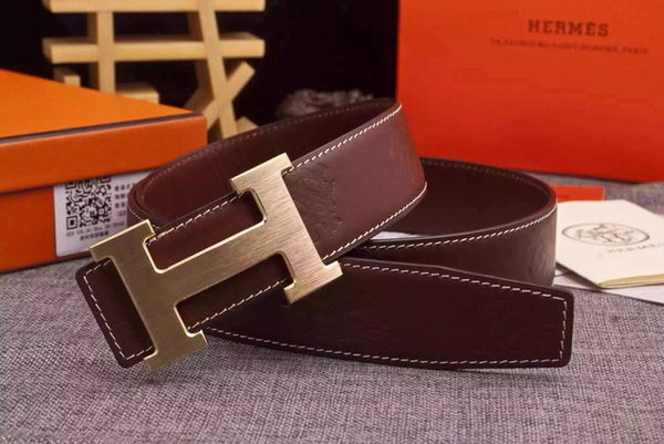 HERMES Belts HB0073G Brown HERMES Belts HB0073G Brown