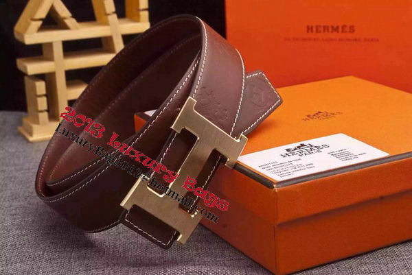 HERMES Belts HB0073G Brown HERMES Belts HB0073G Brown