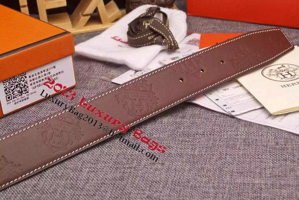 HERMES Belts HB0073G Brown HERMES Belts HB0073G Brown