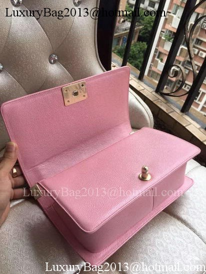 Boy Chanel Flap Shoulder Bag Pink Cannage Pattern A67086 Gold Boy Chanel Flap Shoulder Bag Pink Cannage Pattern A67086 Gold