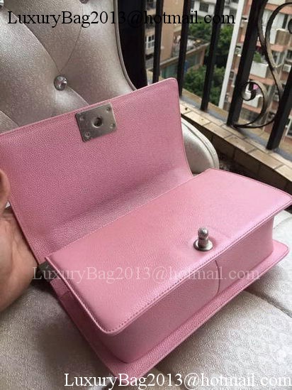 Boy Chanel Flap Shoulder Bag Pink Cannage Pattern A67086 Silver Boy Chanel Flap Shoulder Bag Pink Cannage Pattern A67086 Silver