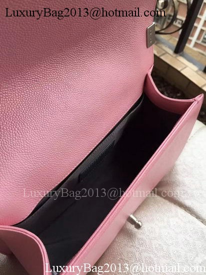 Boy Chanel Flap Shoulder Bag Pink Cannage Pattern A67086 Silver Boy Chanel Flap Shoulder Bag Pink Cannage Pattern A67086 Silver