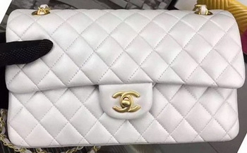 Chanel 2.55 Series Flap Bag OffWhite Sheepskin Leather A06375 Gold Chanel 2.55 Series Flap Bag OffWhite Sheepskin Leather A06375 Gold