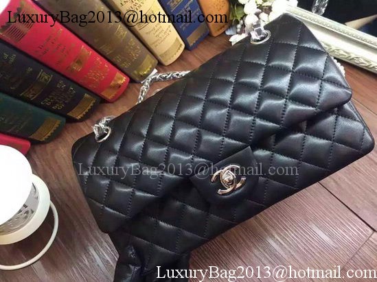 Chanel 2.55 Series Flap Bag Original Sheepskin Leather A09765 Black Chanel 2.55 Series Flap Bag Original Sheepskin Leather A09765 Black