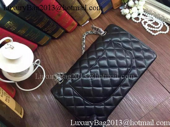 Chanel 2.55 Series Flap Bag Original Sheepskin Leather A09765 Black Chanel 2.55 Series Flap Bag Original Sheepskin Leather A09765 Black
