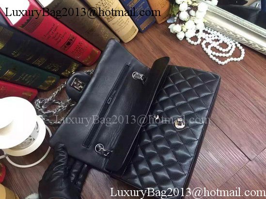 Chanel 2.55 Series Flap Bag Original Sheepskin Leather A09765 Black Chanel 2.55 Series Flap Bag Original Sheepskin Leather A09765 Black