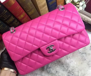 Chanel 2.55 Series Flap Bag Original Sheepskin Leather A09765 Rose Chanel 2.55 Series Flap Bag Original Sheepskin Leather A09765 Rose