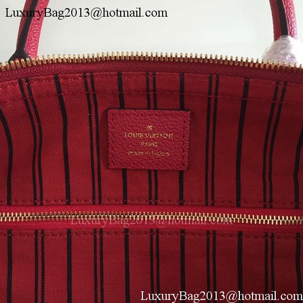 Louis Vuitton Monogram Empreinte Speedy BANDOULIERE 30 M91330 Red Louis Vuitton Monogram Empreinte Speedy BANDOULIERE 30 M91330 Red