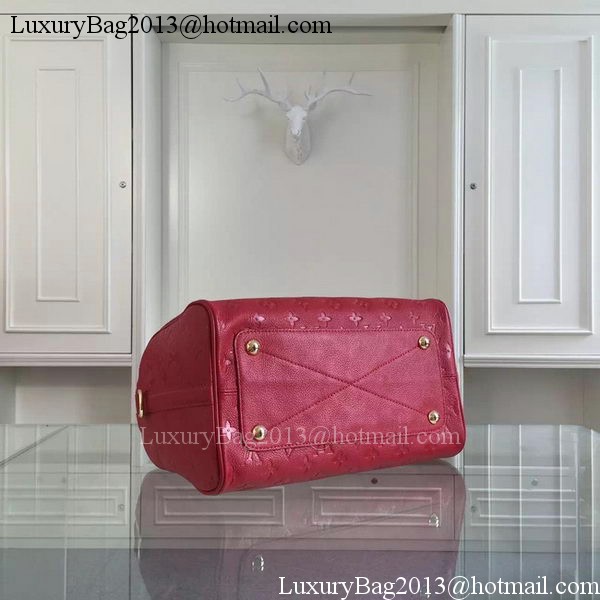Louis Vuitton Monogram Empreinte Speedy BANDOULIERE 30 M91330 Red Louis Vuitton Monogram Empreinte Speedy BANDOULIERE 30 M91330 Red