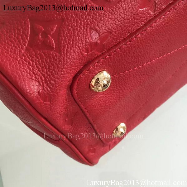 Louis Vuitton Monogram Empreinte Speedy BANDOULIERE 30 M91330 Red Louis Vuitton Monogram Empreinte Speedy BANDOULIERE 30 M91330 Red