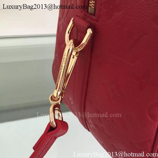 Louis Vuitton Monogram Empreinte Speedy BANDOULIERE 30 M91330 Red Louis Vuitton Monogram Empreinte Speedy BANDOULIERE 30 M91330 Red