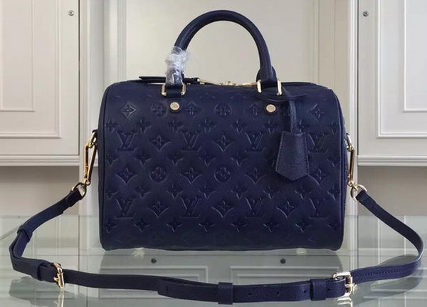 Louis Vuitton Monogram Empreinte Speedy BANDOULIERE 30 M91330 Royal Louis Vuitton Monogram Empreinte Speedy BANDOULIERE 30 M91330 Royal