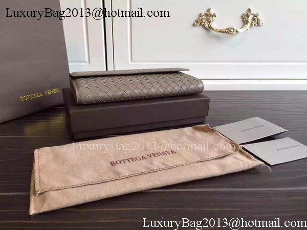 Bottega Veneta Intrecciato Nappa Tri-Flod Wallet BV150507 Khaki Bottega Veneta Intrecciato Nappa Tri-Flod Wallet BV150507 Khaki