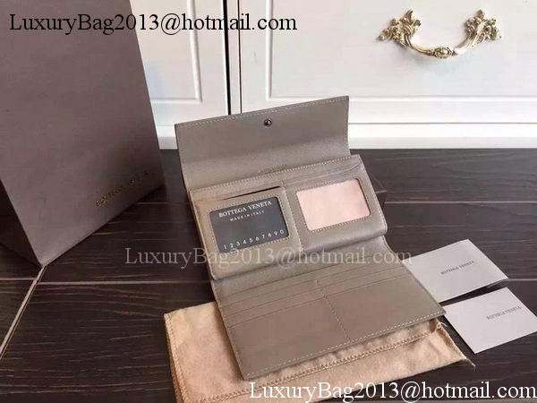 Bottega Veneta Intrecciato Nappa Tri-Flod Wallet BV150507 Khaki Bottega Veneta Intrecciato Nappa Tri-Flod Wallet BV150507 Khaki