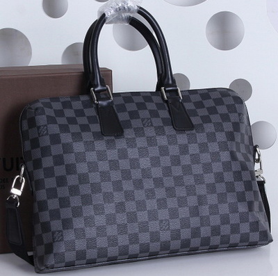 Louis Vuitton Damier Graphite Canvas PORTE-DOCUMENTS JOUR Bags N48224 Louis Vuitton Damier Graphite Canvas PORTE-DOCUMENTS JOUR Bags N48224