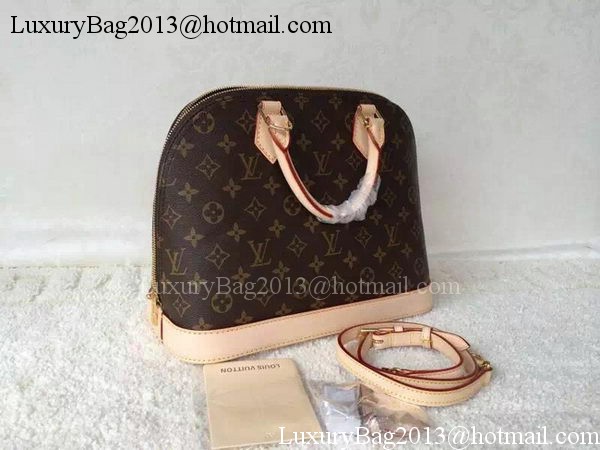 Louis Vuitton Monogram Canvas ALMA MM Bag M40878 Louis Vuitton Monogram Canvas ALMA MM Bag M40878