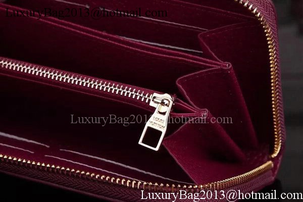 Louis Vuitton Monogram Empreinte Zippy Wallets M60017 Burgundy Louis Vuitton Monogram Empreinte Zippy Wallets M60017 Burgundy