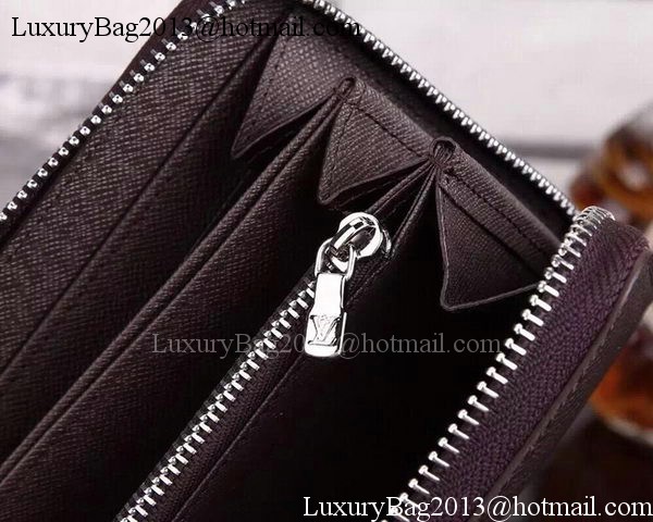 Louis Vuitton Taiga Leather Zippy Wallets M60017 Brown Louis Vuitton Taiga Leather Zippy Wallets M60017 Brown