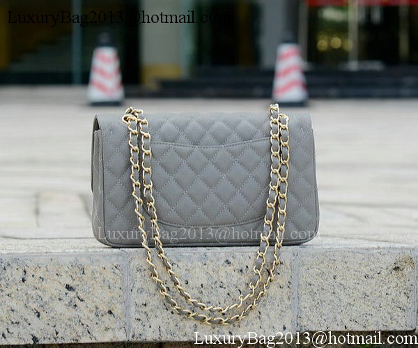 Chanel 2.55 Series Flap Bag Grey Cannage Pattern A1112 Gold Chanel 2.55 Series Flap Bag Grey Cannage Pattern A1112 Gold