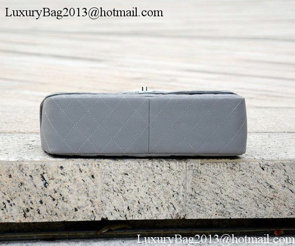 Chanel Maxi Quilted Classic Flap Bag Grey Cannage Pattern A58601 Silver Chanel Maxi Quilted Classic Flap Bag Grey Cannage Pattern A58601 Silver