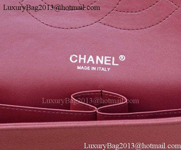 Chanel Maxi Quilted Classic Flap Bag Maroon Cannage Pattern A58601 Silver Chanel Maxi Quilted Classic Flap Bag Maroon Cannage Pattern A58601 Silver