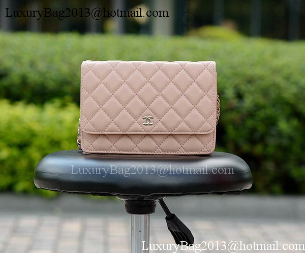 Chanel mini Flap Bags Pink Sheepskin Leather A33814 Silver Chanel mini Flap Bags Pink Sheepskin Leather A33814 Silver