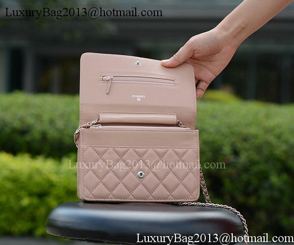 Chanel mini Flap Bags Pink Sheepskin Leather A33814 Silver Chanel mini Flap Bags Pink Sheepskin Leather A33814 Silver